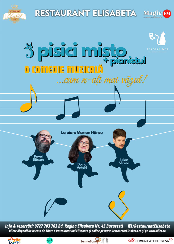 TREI PISICI MIȘTO, plus Pianistul